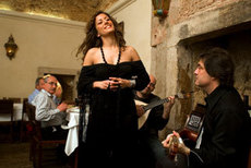 The fado singer Ana Moura